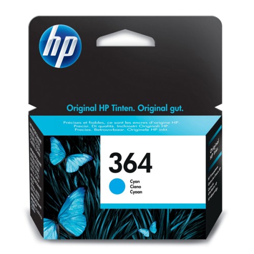 Cartuccia Hp n. 364 ciano
