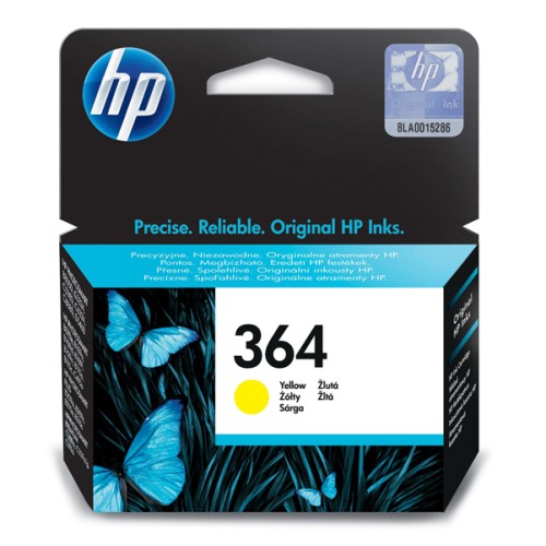Cartuccia Hp n. 364 giallo
