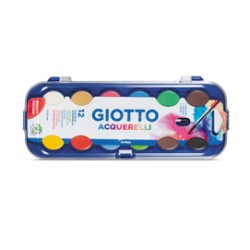 Acquerelli Giotto da 12 colori pastiglie da 30mm