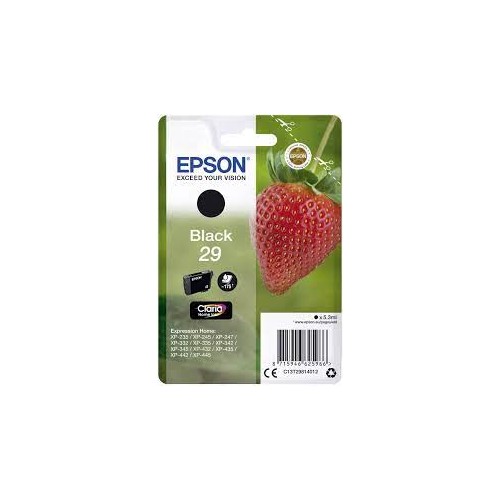 Cartuccia Epson serie fragola 29 nero 5,3ml