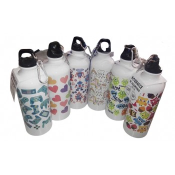 Think green - borraccia in alluminio 500 ml - fantasie... 2