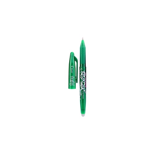 Penna cancellabile con tappo Pilot Frixion verde
