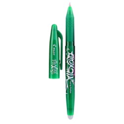 Penna cancellabile con tappo Pilot Frixion verde