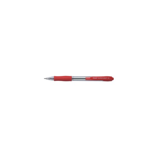 Penna Pilot Super Grip F 0,7 rossa