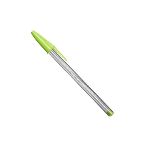 Penna Bic Cristal Fun large 1.6 verde chiaro
