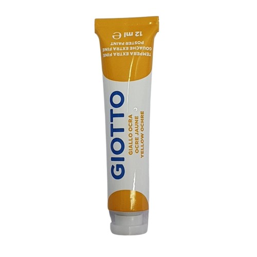 Tempera Giotto tubetto 12ml Giallo Ocra n. 21