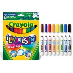 Cf 8 pennarelli i lavabilissimi crayola