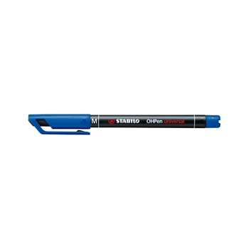 Pennarello stabilo ohpen 843 permanente medio blu 2