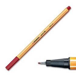 Stabilo - pennarello stabilo point 88/50 cremisi rosso