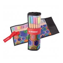 Rotolo stabilo point 88 25 pezzi arty line