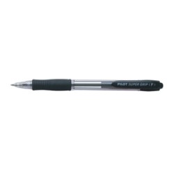 Penna sfera scatto super grip nero fine 0.7mm pilot