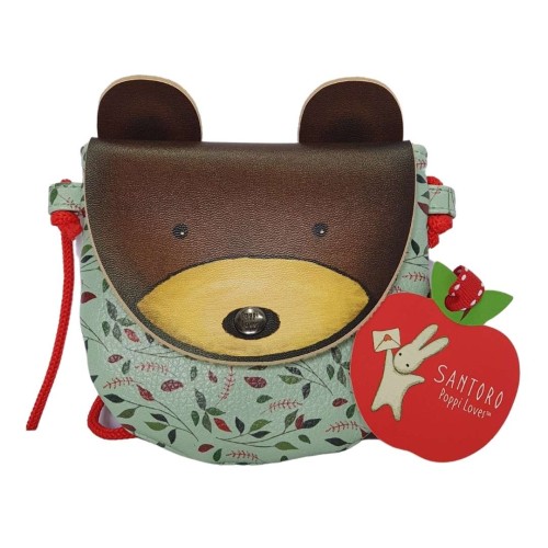 Poppi loves mini tracollina portamonete orso