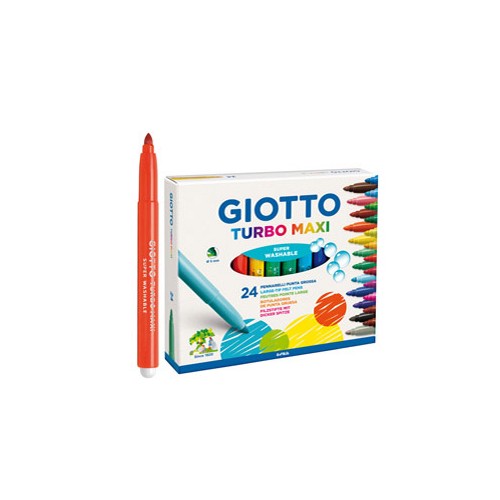 Astuccio 24 pennarelli turbomaxi giotto