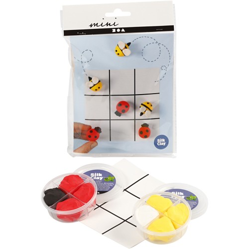 Mini kit creativo, tic tac toe, 1 set