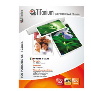 Scatola 100 pouches f.to tessera 54x86mm 125micron 2