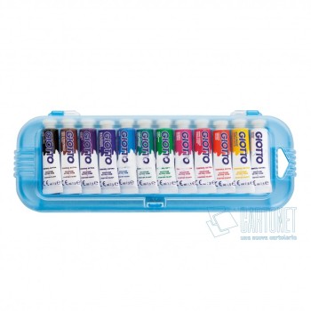 Tempere giotto conf. 12 pz 7,5 ml 2