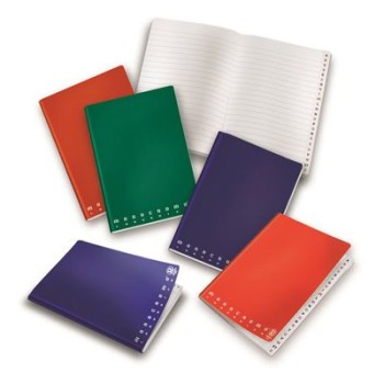 Rubrica quaderno formato a5 copertina morbida formato a5 monocromo colori assort 2