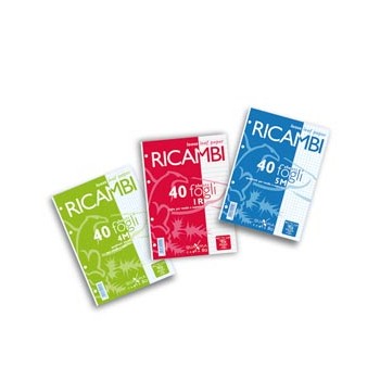 Ricambi forati a5 5mm 80gr quaxima 40fg 80gr pigna 2