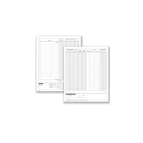 Registro corrispettivi 16pag. Num. 31x24,5cm...
