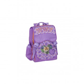 Zaino estensibile standard wwf girl. Con borraccia 2