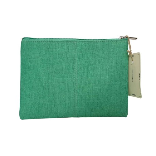 Pochette lady donna con zip in ecopelle colori...