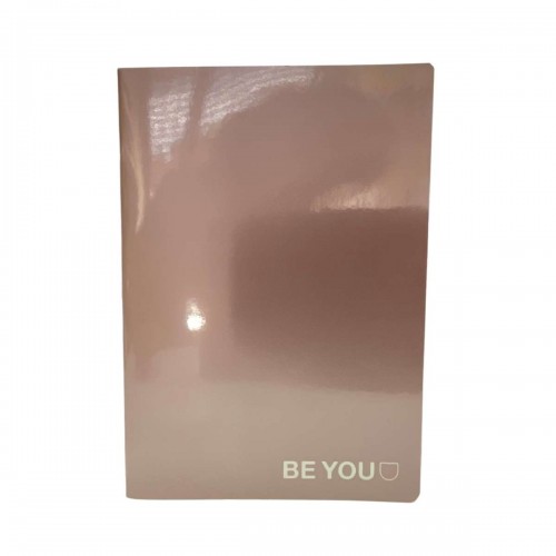 Maxi Quaderno BeYou Rosa Metal 4mm