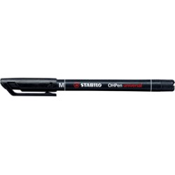 Pennarello Stabilo OHPen 843/46 permanente Medio nero
