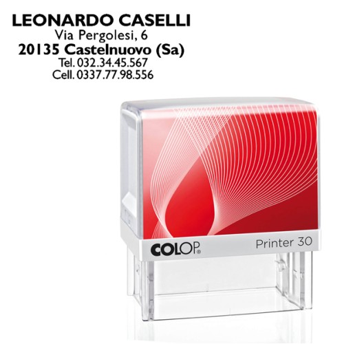 Timbro Colop Printer 30 18mm x 47mm