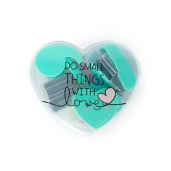 Mini Set di Cancelleria a Cuore Legami
