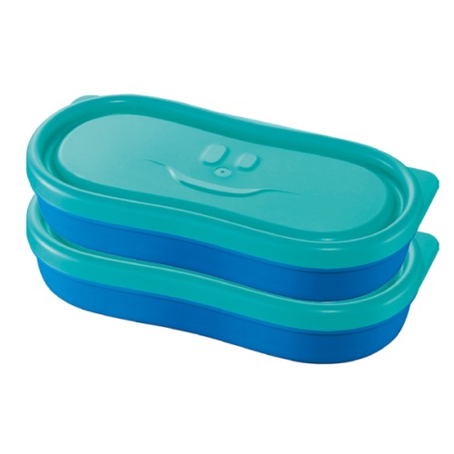 Portamerenda Snack box Picnik - Set da 2 pz. -...