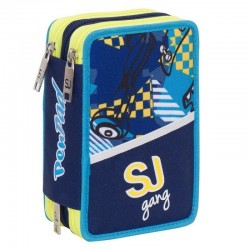 Astuccio 3 zip pen pad high tech boy