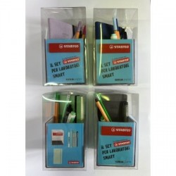 Smart deskset Tinta Unita con stabilo