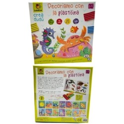 Crea con me Dudù decoriamo con la plastilina