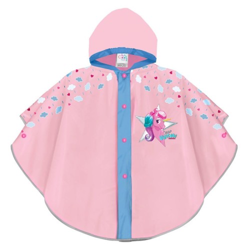 Mantellina Perletti Unicorn Taglia Unica 3-6 Anni