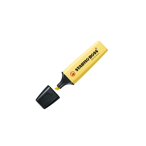 Evidenziatore stabilo boss pastel giallo banana...