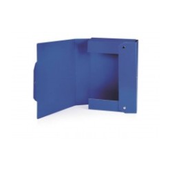 Scatola Progetto con bottone f.to A4 Dorso 8 - Blu