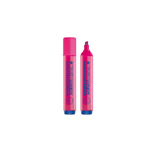 Evidenziatore tratto video fucsia