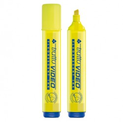 Evidenziatore tratto video giallo