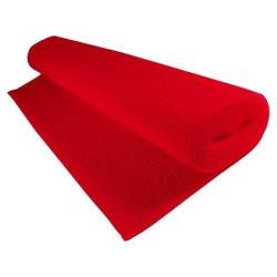 Rotolo carta crespa 180gr Rosso 50 cm x 2,5 m