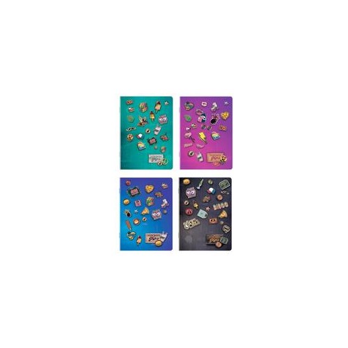 Maxi Quaderno A4 100gr 96 pagine righe 1R Pin...