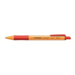 Penna a sfera a scatto Stabilo Pointball 0,5 M rosso