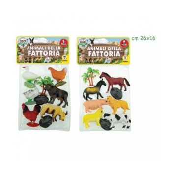TEOREMA GEO NATURE - ANIMALI DELLA FATTORIA 9 PZ (1 BUSTINA)