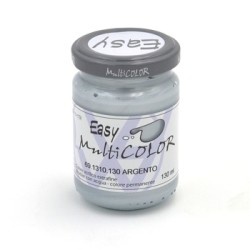 Acrilico Argento - Barattolo 130 ml