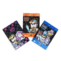 Quaderno Maxi A4 +30% Di Fogli Quadretti Grandi 10Mm Lyon Gamer