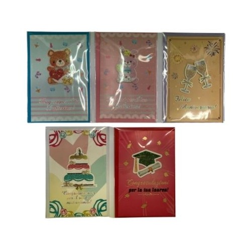 Biglietti Laser Everyday Glitter Handmade - 6...