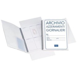 Cartella Archivio Azzeramenti Giornalieri - F.to A4