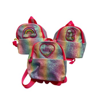 Zainetto Multicolor Glitter - 3 fantasie