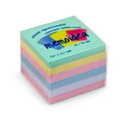 Notes Adesivi Riposizionabili colori Pastel 76x76mm